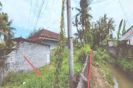 1 BIDANG TANAH DENGAN TOTAL LUAS 3.600 M2 DI KABUPATEN GIANYAR