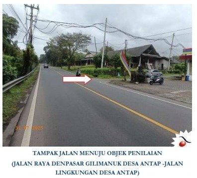 2 BIDANG TANAH DENGAN LUAS TOTAL 11400 M2 DI KABUPATEN TABANAN 