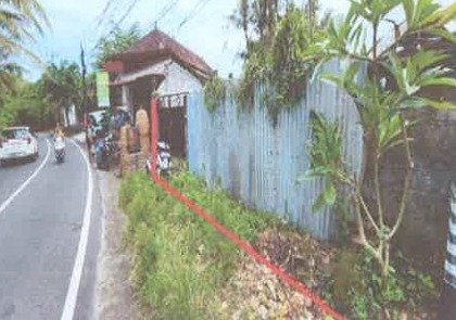 1 BIDANG TANAH DENGAN LUAS 3600 M2 DI KABUPATEN GIANYAR 